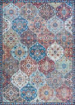 Couristan PASHA Multicolor Runner 2'0" X 8'0" Area Rug 47170717020080U 807-127748