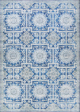 Couristan PASHA Blue Runner 2'0" X 8'0" Area Rug 50770177020080U 807-127756