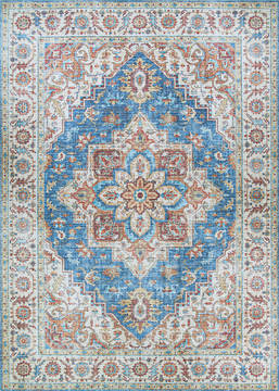 Couristan PASHA Blue Runner 2'0" X 8'0" Area Rug 46480648020080U 807-127760