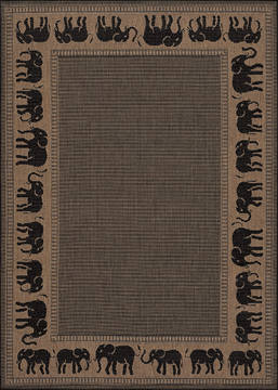 Couristan RECIFE Brown 2'0" X 3'7" Area Rug 15881021018037T 807-127959