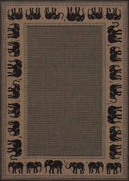 Couristan RECIFE Brown Runner 2'3" X 11'9" Area Rug 15881021023119U 807-127962