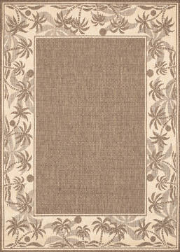 Couristan RECIFE Brown 2'0" X 3'7" Area Rug 12220722018037T 807-128055