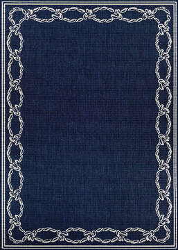 Couristan RECIFE Blue Square 8'6" X 8'6" Area Rug 16826500086086Q 807-128087