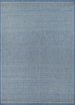 Couristan RECIFE Blue Rectangle 3x5 ft Polypropylene Carpet 128104