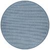 Couristan RECIFE Blue Round 86 X 86 Area Rug 10011212086086N 807-128110 Thumb 0