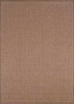 Couristan RECIFE Brown Rectangle 6x9 ft Polypropylene Carpet 128131