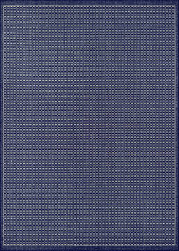 Couristan RECIFE Blue Rectangle 6x9 ft Polypropylene Carpet 128155