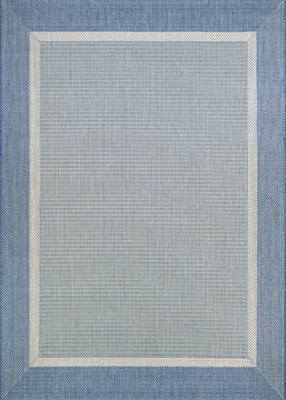 Couristan RECIFE Blue Rectangle 3x5 ft Polypropylene Carpet 128188