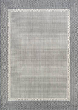 Couristan RECIFE Grey Runner 2'3" X 7'10" Area Rug 55263312023710U 807-128199