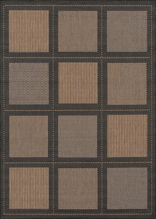 Couristan RECIFE Brown Round 76 X 76 Area Rug 10432500076076N 807-128265 Image 0
