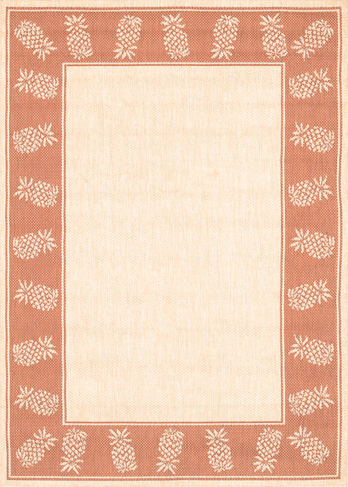 Couristan RECIFE Brown 20 X 37 Area Rug 11771112018037T 807-128306 Image 0