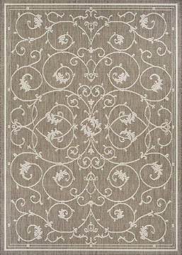 Couristan RECIFE Brown 3'9" X 5'5" Area Rug 15832312039055T 807-128332