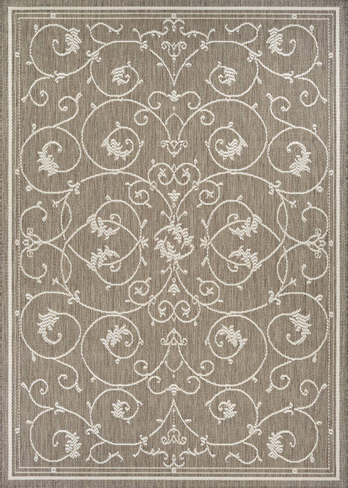 Couristan RECIFE Brown Square 76 X 76 Area Rug 15832312076076Q 807-128336 Image 0