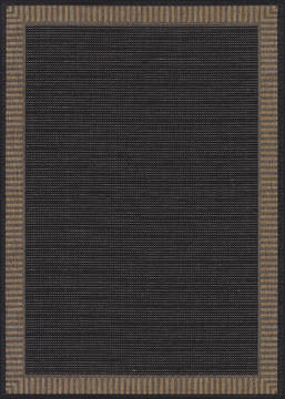 Couristan RECIFE Brown Rectangle 2x4 ft Polypropylene Carpet 128389