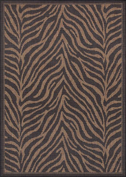 Couristan RECIFE Brown Runner 6 to 9 ft Polypropylene Carpet 128414