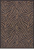 Couristan RECIFE Brown 53 X 76 Area Rug 15140121053076T 807-128417 Thumb 0