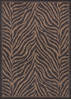 Couristan RECIFE Brown Round 76 X 76 Area Rug 15140121076076N 807-128419 Thumb 0