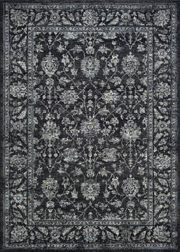 Couristan SULTAN TREASURES Grey Rectangle 8x11 ft Polypropylene Carpet 128500