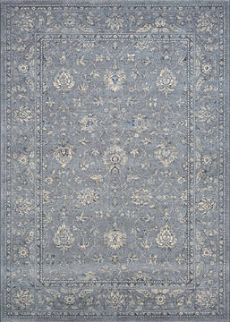 Couristan SULTAN TREASURES Blue Runner 6 to 9 ft Polypropylene Carpet 128510