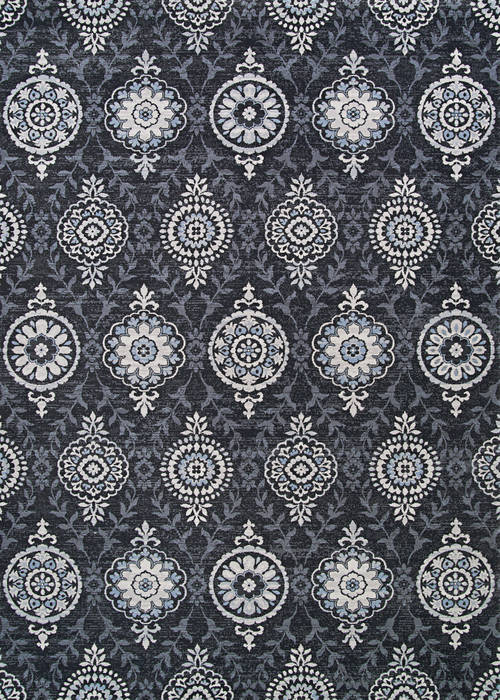 Couristan SULTAN TREASURES Grey 92 X 125 Area Rug 71813666092125T 807-128555 Image 0