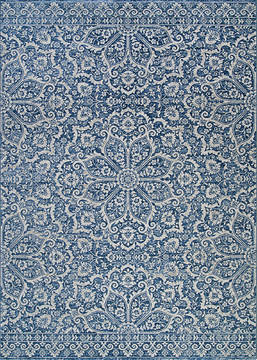 Couristan SULTAN TREASURES Grey Rectangle 8x11 ft Polypropylene Carpet 128578