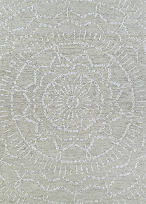 Couristan TIMBER White Round 710 X 710 Area Rug 85780819710710N 807-128664 Image 0