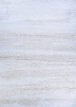 Couristan URBAN SHAG White Rectangle 9x12 ft Polypropylene Carpet 128695