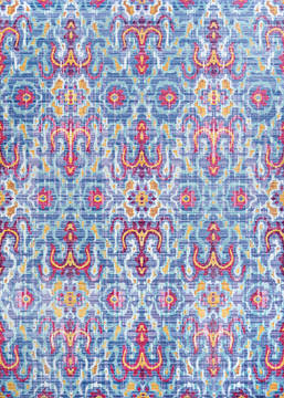 Couristan XANADU Blue Runner 2'3" X 7'10" Area Rug 72120200023710U 807-128733