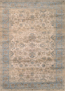 Couristan ZAHARA Beige Rectangle 5x8 ft Polypropylene Carpet 128786