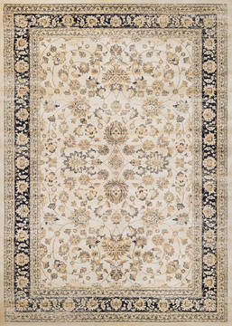 Couristan ZAHARA Beige Rectangle 2x4 ft Polypropylene Carpet 128795