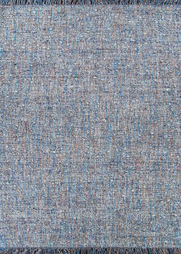 Couristan SICILY Grey Rectangle 5x8 ft Cotton and Jute Carpet 128897