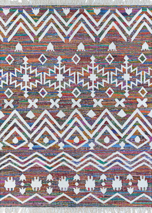 Couristan REVIVAL Brown 80 X 100 Area Rug 73460346080100T 807-128956 Image 0