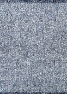 Couristan SICILY Grey Rectangle 2x4 ft Cotton and Jute Carpet 128970