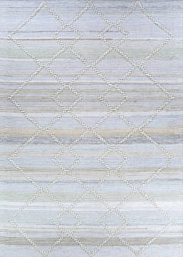 Couristan XOCHI Beige Rectangle 2x4 ft Wool and Cotton Carpet 128978