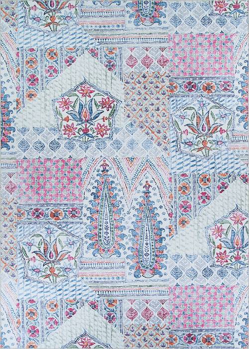 Couristan CALEDONIA Blue 50 X 80 Area Rug 55625162050080T 807-129002 Image 0