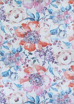 Couristan CALEDONIA Multicolor Rectangle 5x8 ft Polypropylene Carpet 129039