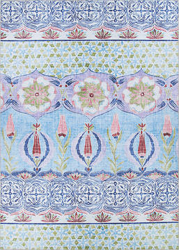 Couristan CALEDONIA Multicolor Rectangle 5x8 ft Polypropylene Carpet 129043