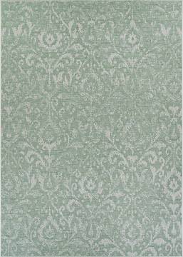 Couristan MARSEILLE Green 2'0" X 3'7" Area Rug 24783136020037T 807-129101