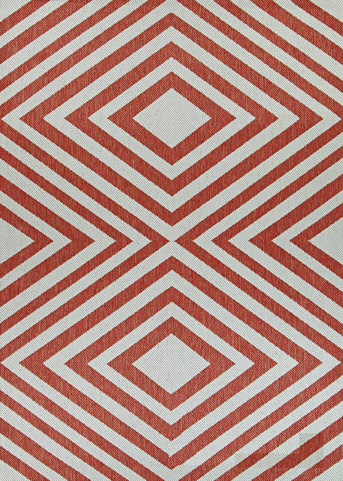 Couristan OUTDURABLE Red Runner 23 X 119 Area Rug R200CRDN023119U 807-129144 Image 0