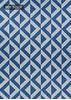 Couristan OUTDURABLE Blue Runner 23 X 119 Area Rug R206SEDN023119U 807-129149 Thumb 0