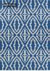 Couristan OUTDURABLE Blue Runner 23 X 119 Area Rug R201SEDN023119U 807-129181 Thumb 0