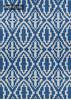 Couristan OUTDURABLE Blue 76 X 109 Area Rug R201SEDN076109T 807-129182 Thumb 0