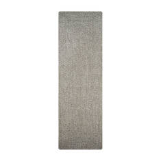 Homespice Ultra Durable Braided Rug Grey Runner 6 ft and Smaller Polypropylene Carpet 129233