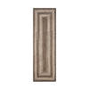 Homespice Ultra Durable Braided Rug Brown Runner 110 X 60 Area Rug 329622 816-129235 Thumb 0