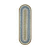 Homespice Cotton Braided Rug Blue Runner 110 X 60 Area Rug 458292 816-129249 Thumb 0