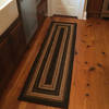 Homespice Jute Braided Rug Brown Oval 110 X 60 Area Rug 509215 816-129272 Thumb 1