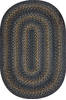 Homespice Jute Braided Rug Black Oval 110 X 60 Area Rug 509703 816-129277 Thumb 0