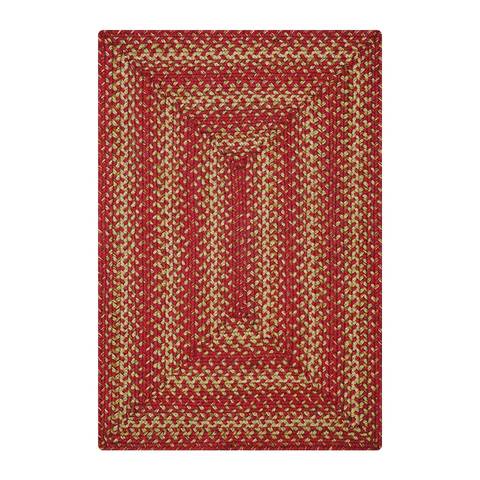 Homespice Jute Braided Rug Red Runner 110 X 60 Area Rug 519672 816-129294 Image 0