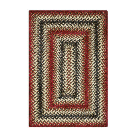 Homespice Jute Braided Rug Red Runner 110 X 60 Area Rug 519719 816-129298 Image 0