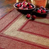 Homespice Jute Braided Rug Red Runner 110 X 60 Area Rug 519733 816-129300 Thumb 1